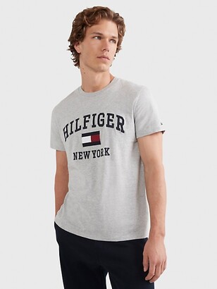 Tommy Hilfiger Men's Gray T-shirts | ShopStyle