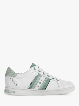dark green trainers womens