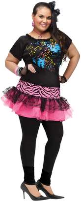 Fun World Costumes Womens Plus Size 80's Pop Party