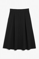 Thumbnail for your product : Monki Button-up midi skirt