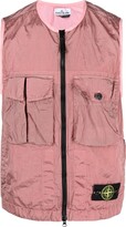 Thumbnail for your product : Stone Island Compass-patch waistcoat