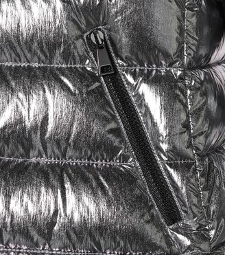 Moncler Bady metallic down jacket
