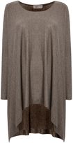 Thumbnail for your product : House of Fraser Label Lab Oversized rib sleeve jumper
