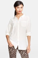 Thumbnail for your product : Kate Spade Slouchy Silk Shirt