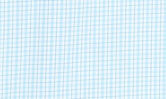 Andrew Marc Kids' Aqua Plaid Long Sleeve Button-Up Shirt