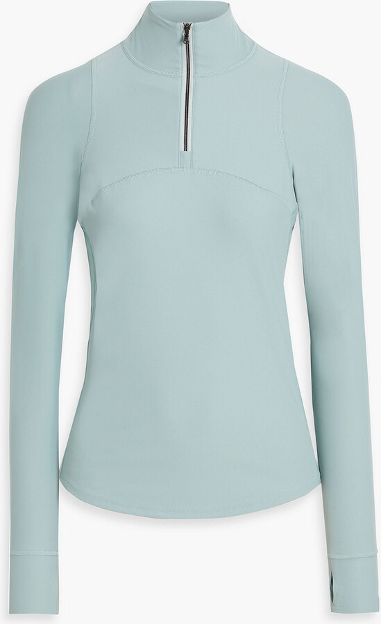 Erin Snow Lexi stretch-jersey half-zip base layer