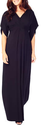 ella moss gauze maternity maxi dress