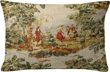 The Tailor's Bed Arcadia Linen Blend Zipper Sham