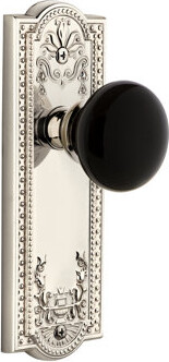 Grandeur Parthenon Plate Passage with Coventry Door Knob