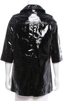 Thumbnail for your product : Vince Patent Leather Short Jacket