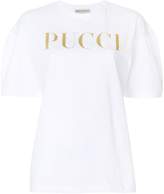 Thumbnail for your product : Emilio Pucci glitter logo T-shirt