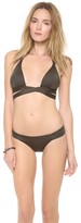 Thumbnail for your product : Vitamin A Antibes Ruched Hipster Bikini Bottoms