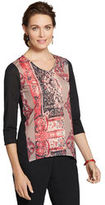 Thumbnail for your product : Chico's Mixed Suggestions Farrah Top