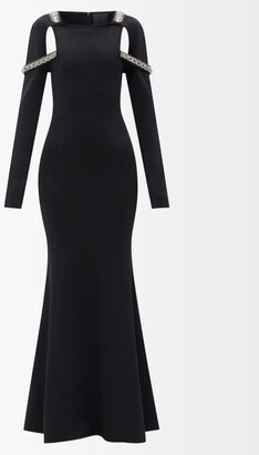 Givenchy Chain-embellished Jersey Maxi Dress