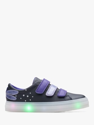 clarks light up trainers