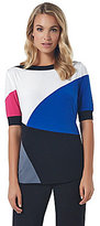 Thumbnail for your product : Adrienne Vittadini Colorblocked Tee