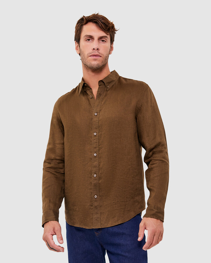 Jag Men's Shirts Polos The Linen Shirt ShopStyle