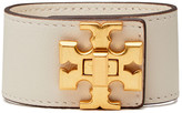Thumbnail for your product : Tory Burch Kira Gold-tone Leather Bracelet