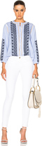 Thumbnail for your product : Veronica Beard Claire Button Down Embroidered Top