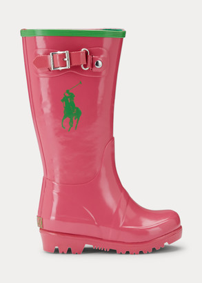ralph lauren girls rain boots