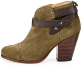 Thumbnail for your product : Rag and Bone 3856 Rag & Bone Harrow Suede Ankle Boot, Olive