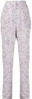 Thumbnail for your product : Lala Berlin Leopard Print High Rise Trousers
