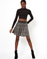 Thumbnail for your product : Vila Printed Skirt