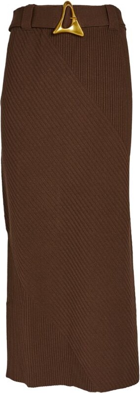 Long Brown Skirts For Women | ShopStyle