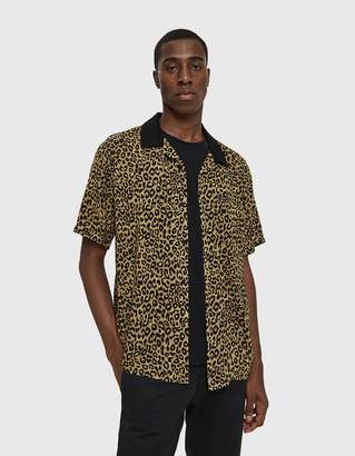 Obey Dirty Leo Woven Button Up Shirt
