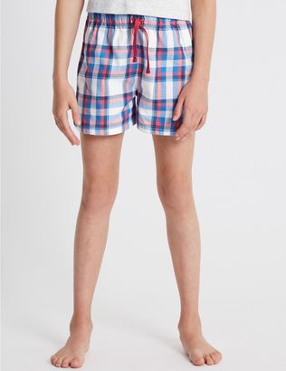 Marks and Spencer Pure Cotton Short Pyjamas (3-16 Years)