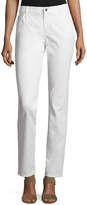 Thumbnail for your product : Lafayette 148 New York Plus Size Thompson Waxed Denim Slim-Leg Jeans