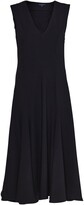 Thumbnail for your product : French Connection Whisper Ruth V Neck Flared Dress, Black