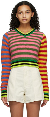 AGR Multicolor Mohair Emo Sweater