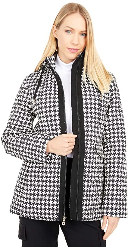 kate spade houndstooth coat