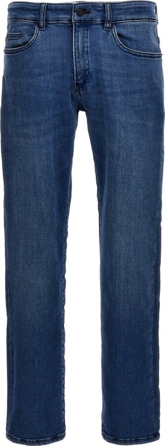 HUGO BOSS Men's Straight-Leg Jeans | ShopStyle