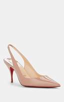 Thumbnail for your product : Christian Louboutin Women's Clare Sling Patent Leather Pumps - Nude