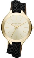 Thumbnail for your product : Michael Kors Ladies' Slim Runway Doubled Strap Watch