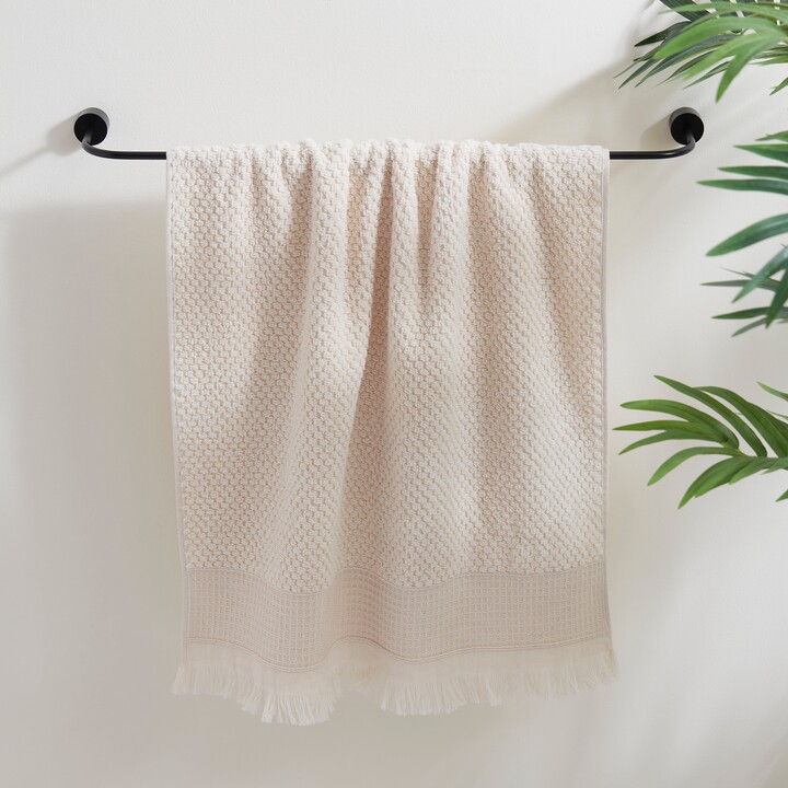 Dunelm Curves Black Towel Rail Black ShopStyle