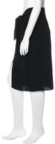 Thumbnail for your product : Jenni Kayne Tie-Accented Knee-Length Skirt