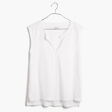 Thumbnail for your product : Madewell Split-Neck Sleeveless Tee