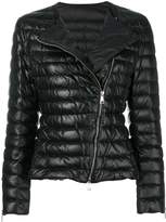 Thumbnail for your product : Moncler zipped fitted padded jacket