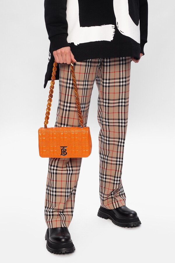 burberry orange bag