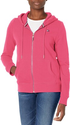 Tommy Hilfiger Women's French Terry Zip Hoodie Sweatshirt (Standard and  Plus) - ShopStyle