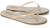 Thumbnail for your product : TKEES Glossy Flip Flops: Nude
