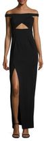 Thumbnail for your product : Nicholas Event Ponti Cross-Over Gown