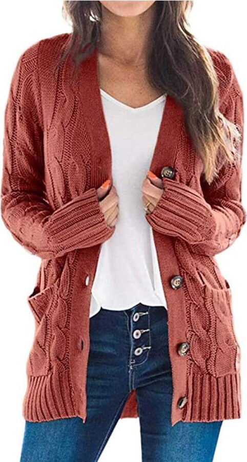 big warm cardigans