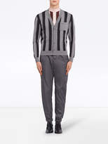 Thumbnail for your product : Prada striped cardigan