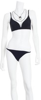 Thumbnail for your product : Zimmermann Sundown Bonded Plunge Bikini