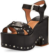 Laurence Dacade Helissa Star Studded Platform Sandal, Black