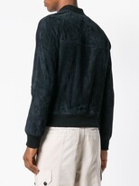 Thumbnail for your product : AMI Paris Zipped suede jacket